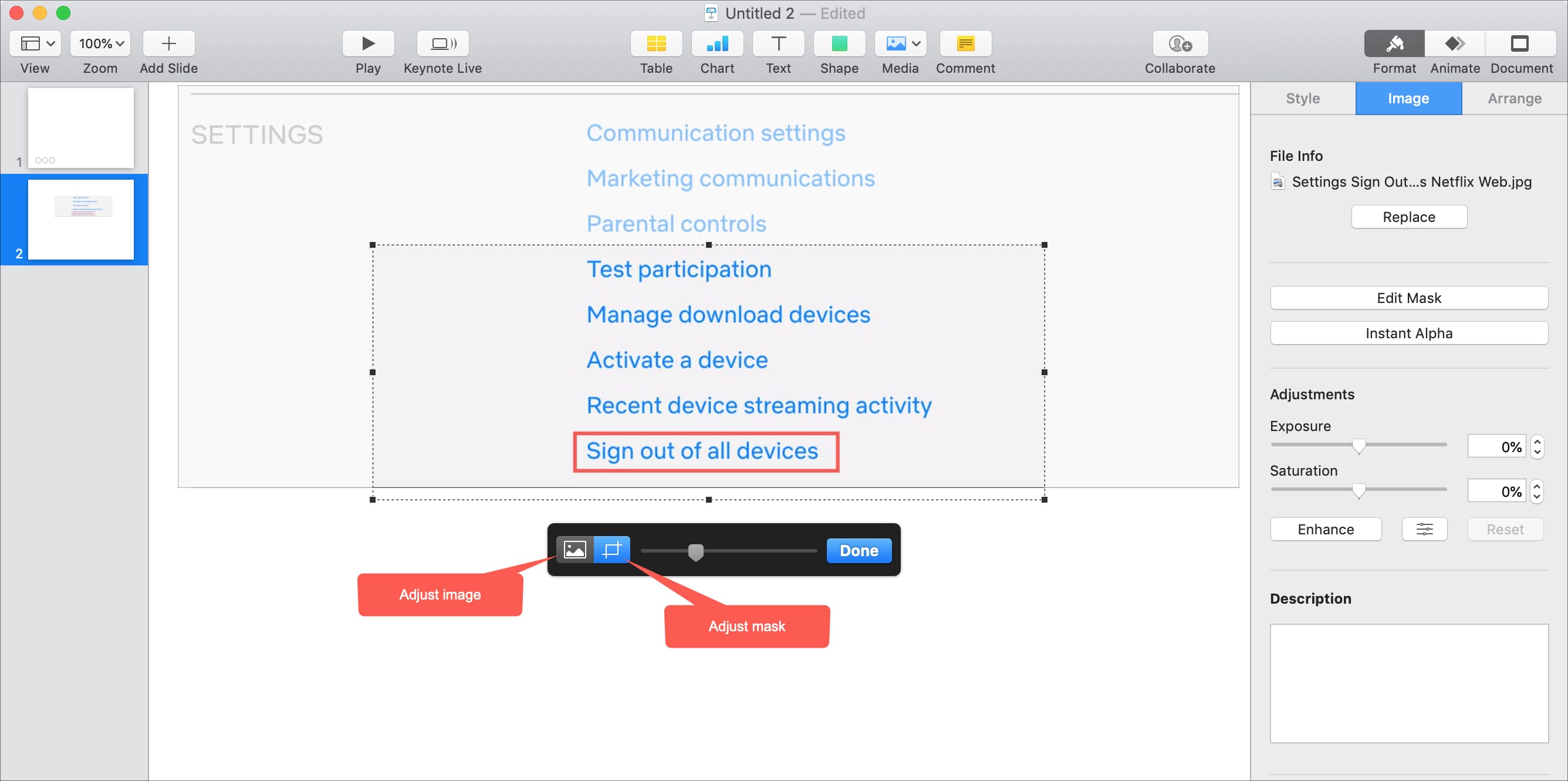 Mac pre installed apps macos keynote software